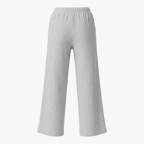 women pants : Comfortabele Wijde Broek - Grijs in van Pantino