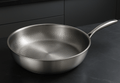 Koekenpan van Titanium - Coatingvrij en Geschikt voor Elke Kookplaat