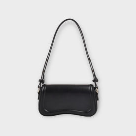 women's shoulder bag : Stadsschoudertas Dames - Minimalistisch Stedelijk Design - PU-Leer in Black van Pantinoshop