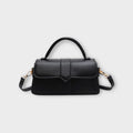 Bolso clásico para mujer - Estilo vintage moderno - Cuero sintético