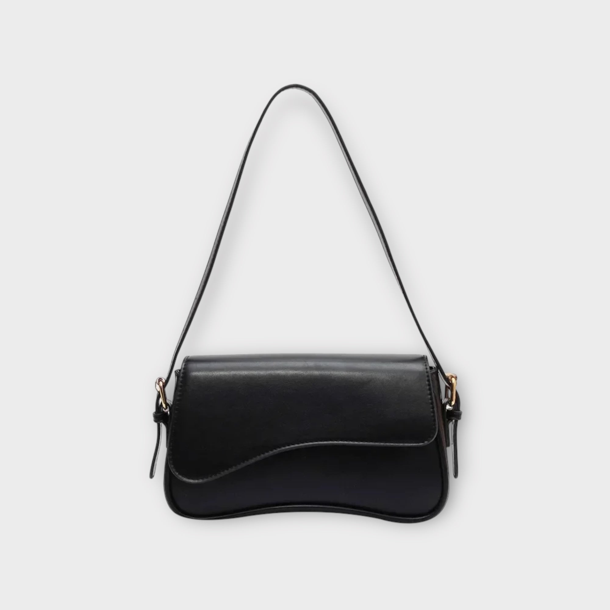 bags : Schoudertas Dames - Subtiele Elegantie Dagelijks Gebruik - Synthetisch Leer in Black van Pantino