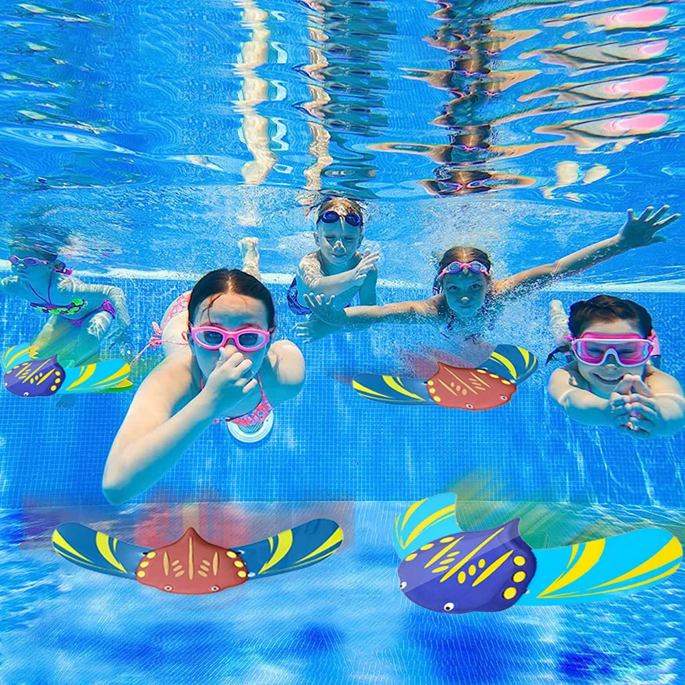 outdoor equipment : Duikwaterspeelgoed Kinderen - Zwembadduiker Verstelbare Vinnen - Kunststof in van Pantino
