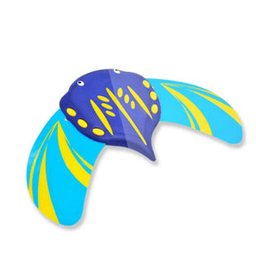 outdoor equipment : Duikwaterspeelgoed Kinderen - Zwembadduiker Verstelbare Vinnen - Kunststof in Blauw 24cm van Pantino