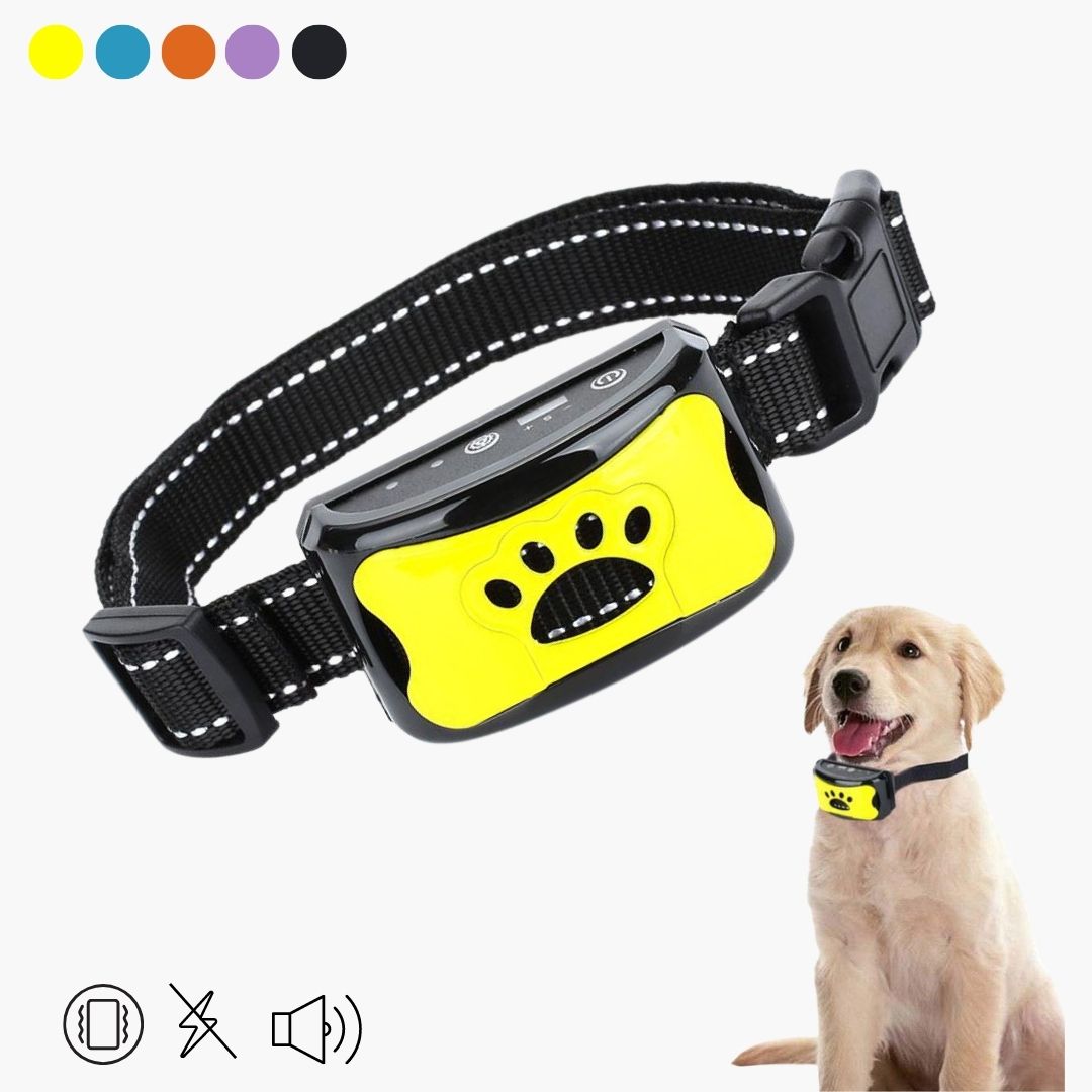 pets : Anti-Blaf Halsband - Diervriendelijk Stop Blaffen Direct - Siliconen in van Pantino