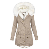 Winter Coat Women - Elegant and Lined