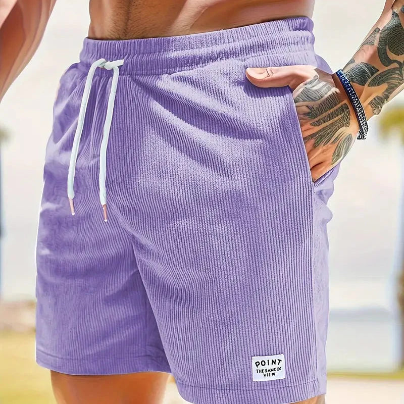 skirts : Dames Short Lichtgewicht Ribfluweel met Trekkoord - Comfort in van Pantino