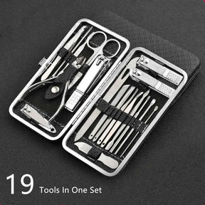 Nail Clipper Set : Gereedschap LuxeTools van Roestvrij staal Professioneel - Robuust en Duurzaam in van Pantino