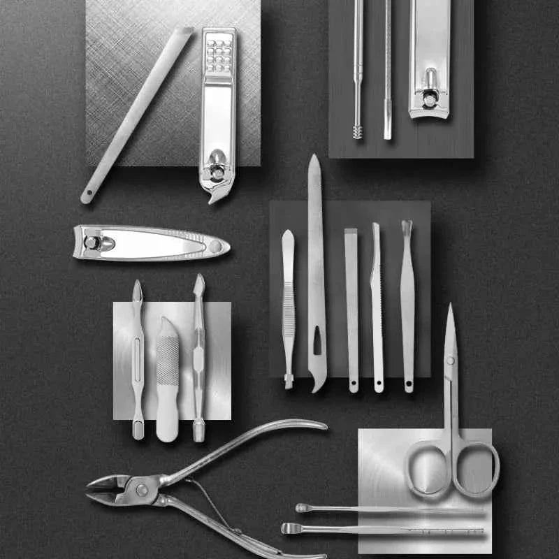 Nail Clipper Set : Gereedschap LuxeTools van Roestvrij staal Professioneel - Robuust en Duurzaam in van Pantino