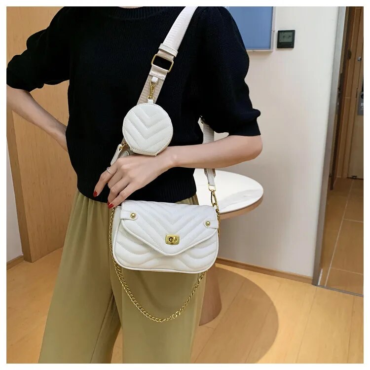 bags : Crossbody Tas Beige - Trendy Casual met Portemonnee in van Pantino