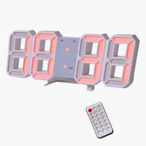 other : NordiClock - Wecker en Digitale Klok - Multifunctionele Elektronische Weergave in R wit oranje van Pantino