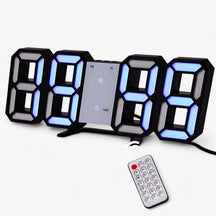 other : NordiClock - Wecker en Digitale Klok - Multifunctionele Elektronische Weergave in R zwart blauw van Pantino