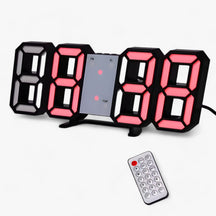 other : NordiClock - Wecker en Digitale Klok - Multifunctionele Elektronische Weergave in R zwart rood van Pantino