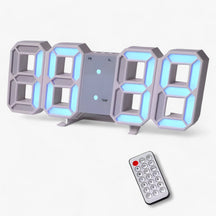 other : NordiClock - Wecker en Digitale Klok - Multifunctionele Elektronische Weergave in R wit blauw van Pantino