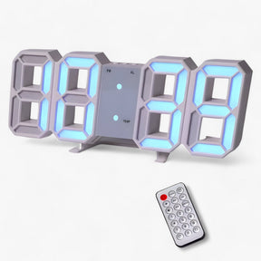 other : NordiClock - Wecker en Digitale Klok - Multifunctionele Elektronische Weergave in R wit blauw van Pantino