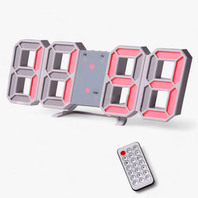 other : NordiClock - Wecker en Digitale Klok - Multifunctionele Elektronische Weergave in R wit rood van Pantino