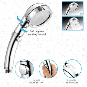 home & garden : Rain Shower Pro - Zilver in van Pantino