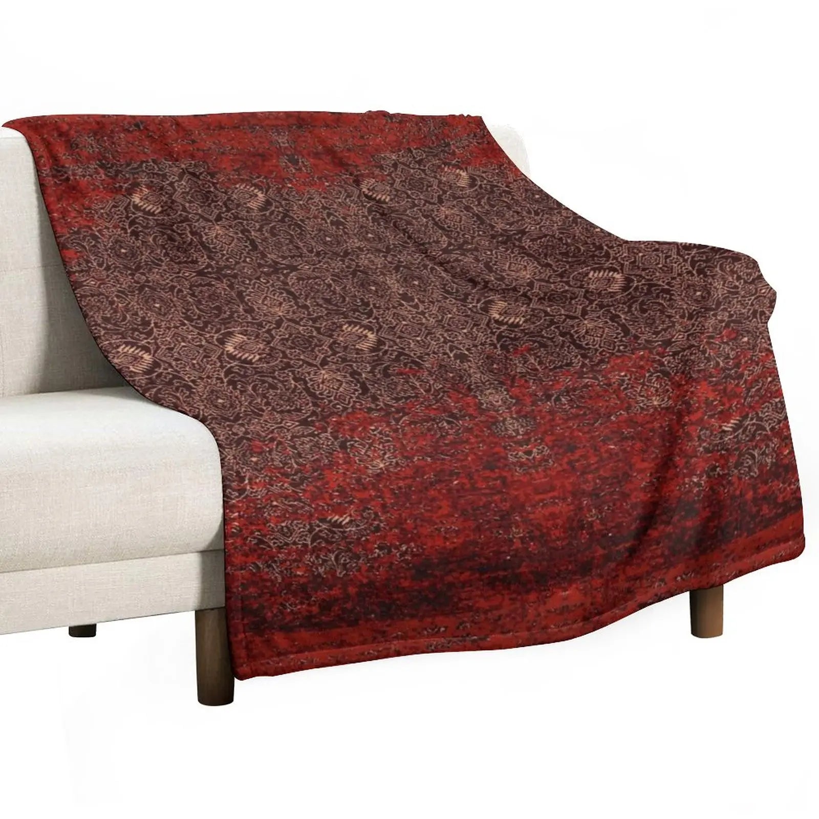 home & garden : Rood Vintage Oosters Tapijt in van Pantino