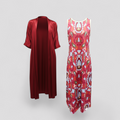 Set due pezzi donna per comfort e stile - rosso