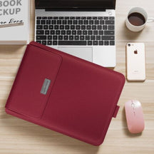 Laptop Sleeve : Laptop Sleeve Stand - Zwart in Rood van Pantino