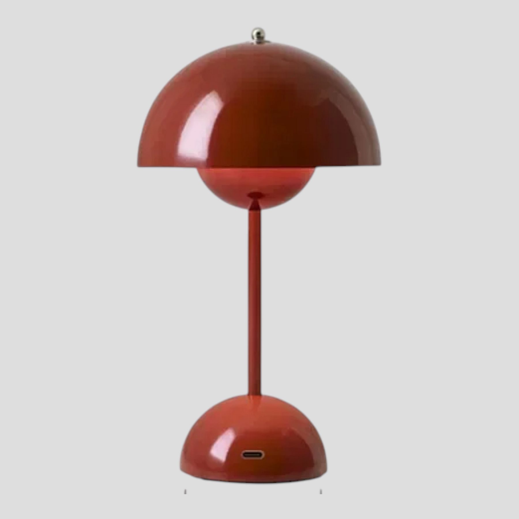 Lampes de table : Acryl USB oplaadbare LED-tafellamp – paddestoelontwerp, 30 cm in van Pantino