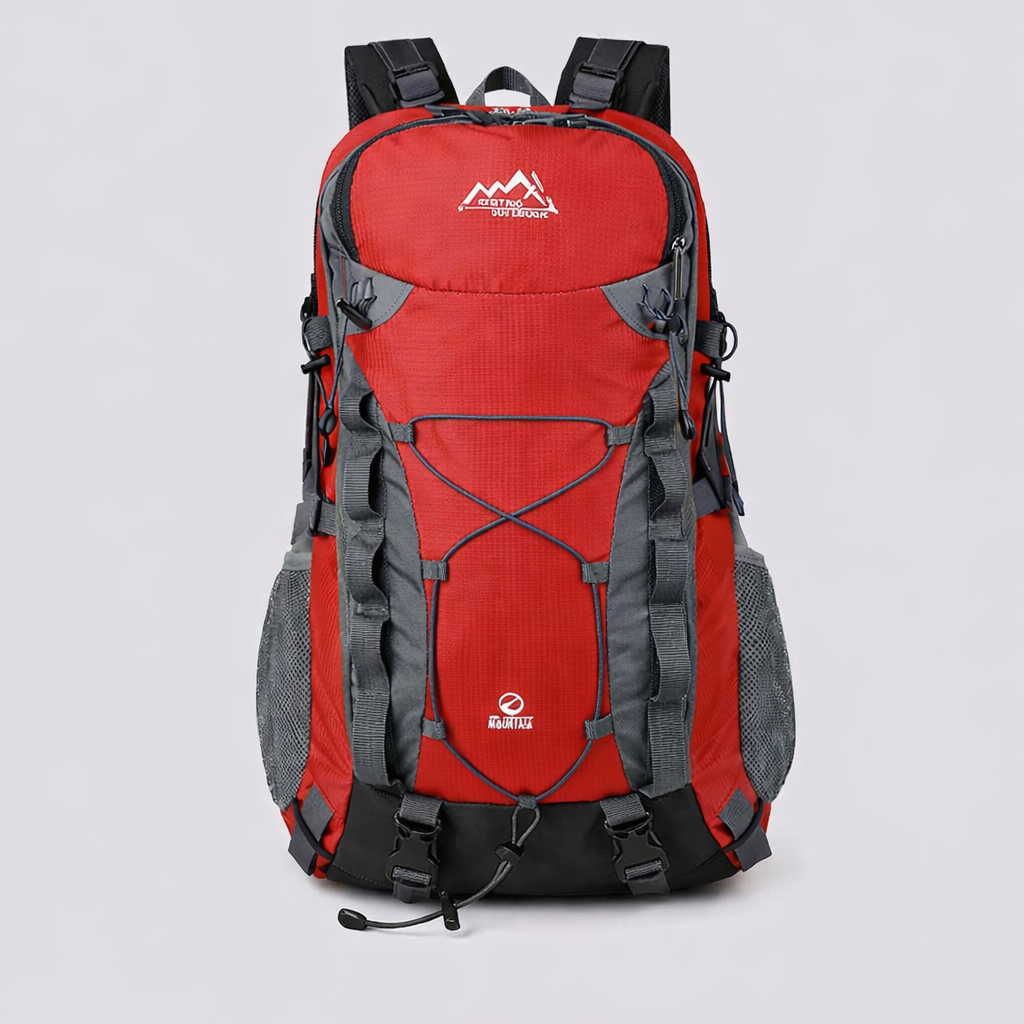 outdoor equipment : ExplorerX - Backpack Pro - Lichtblauw in Rood van Pantino