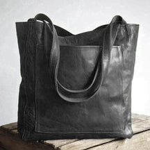 bags : Handtas Bruin - Elegante Lederen in Kastanje van Pantino