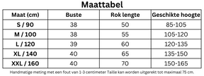 Costume Dress : Tutu Jurk Pennywise Kinderen - Schattige en Angstaanjagende Outfit in van Pantino