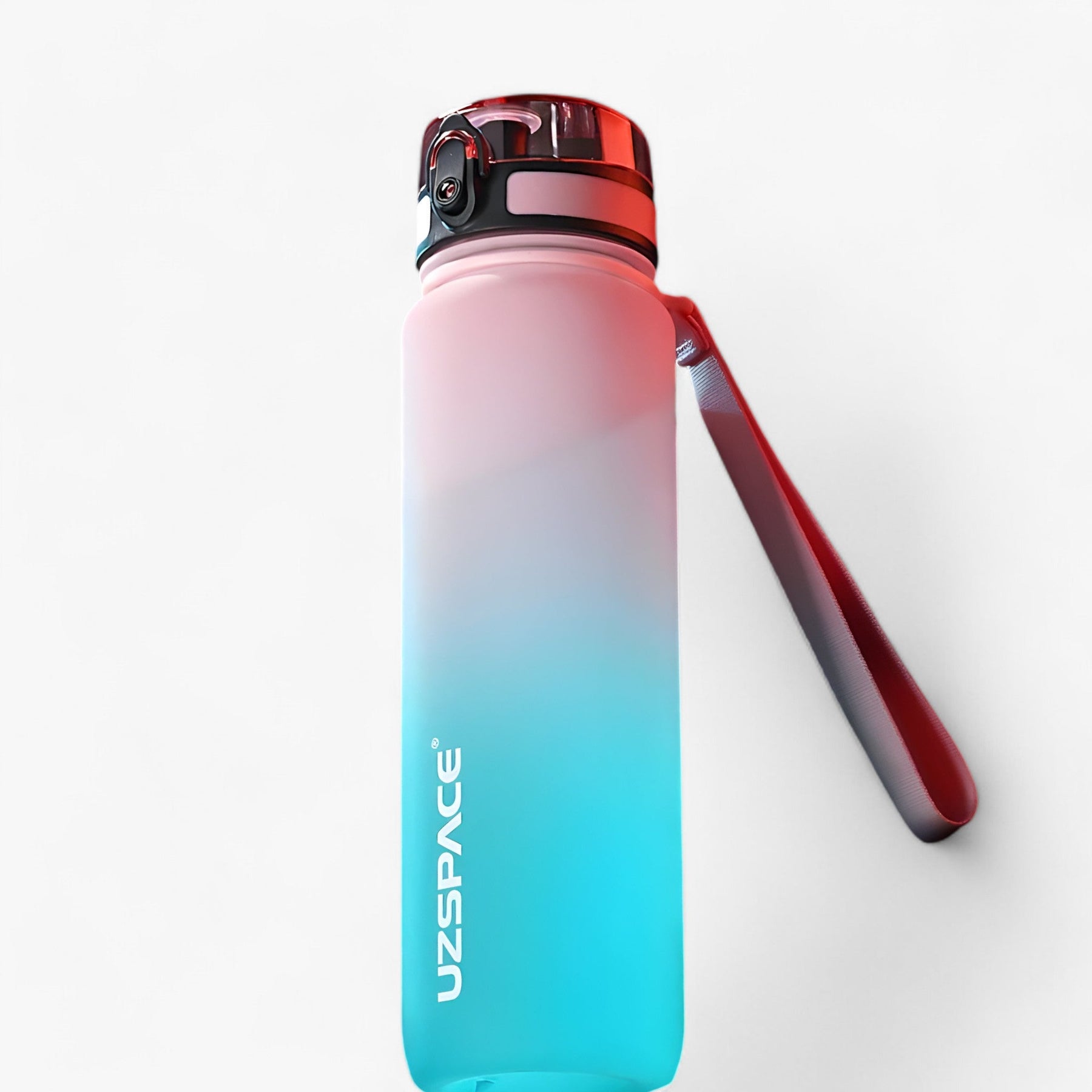 gadgets : HydraShake - Sport Shaker Bottle - BPA-Vrij en Lekvrij in Roze en Cyan van Pantino