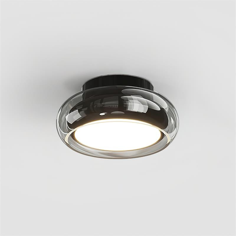 Retro Glazen Opbouw LED Plafondlamp - 3 Kleurtemperaturen