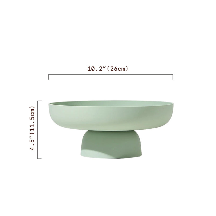 home & garden : Chique en Ronde Fruitmand - Elegante en Stevige Opslag voor Uw Verse Favorieten - Groen in van Pantino