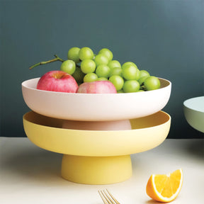home & garden : Chique en Ronde Fruitmand - Elegante en Stevige Opslag voor Uw Verse Favorieten - Groen in van Pantino