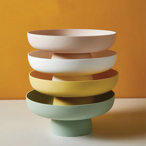 home & garden : Chique en Ronde Fruitmand - Elegante en Stevige Opslag voor Uw Verse Favorieten - Groen in van Pantino