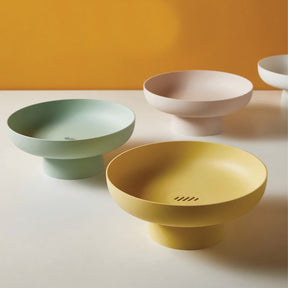 home & garden : Chique en Ronde Fruitmand - Elegante en Stevige Opslag voor Uw Verse Favorieten - Groen in van Pantino