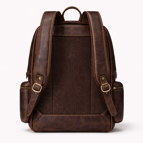 bags : Rugzak van Crazy Horse-leer - Leer in van Pantino