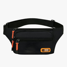 Fanny Pack : Heren Waterdichte Buikband - Groen in zwart- van Pantino