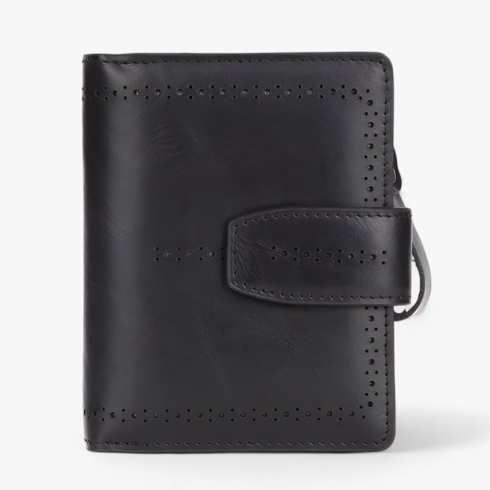 bags : Compacte Handtas voor Dames - RFID-Blokkering met Rits Zwart in Zwart van Pantino