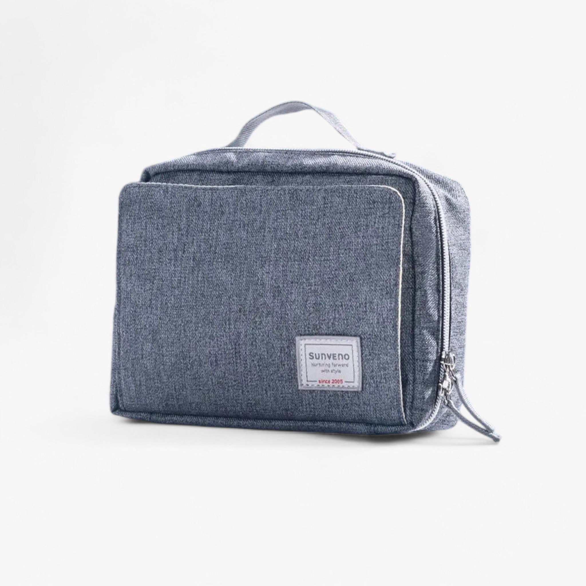 bags : Handtas Kinderen Grijs - Moederhandtas - Elegante en Functionele Opberging in Donkergrijs S van Pantino