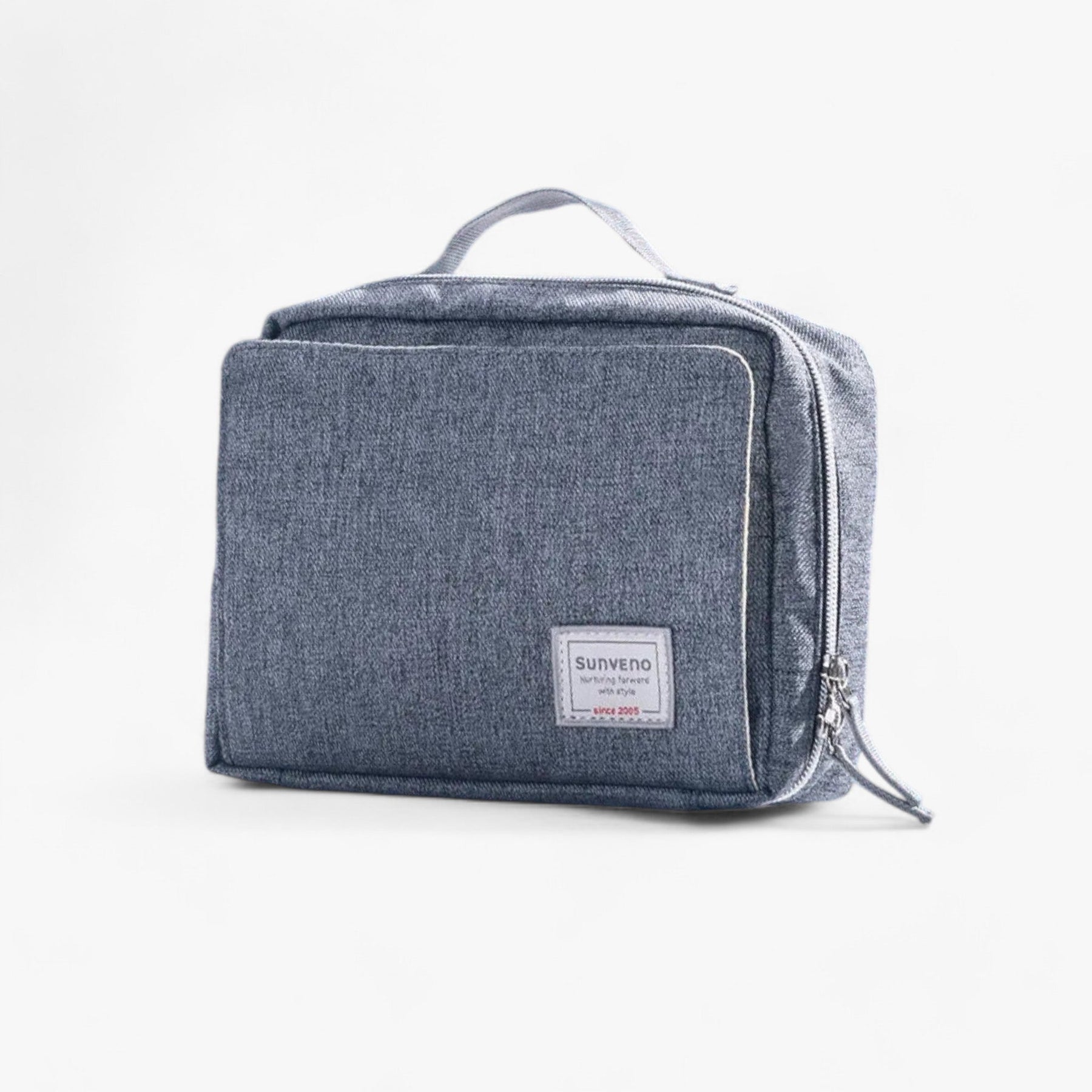 bags : Handtas Kinderen Grijs - Moederhandtas - Elegante en Functionele Opberging in Donkergrijs S van Pantino