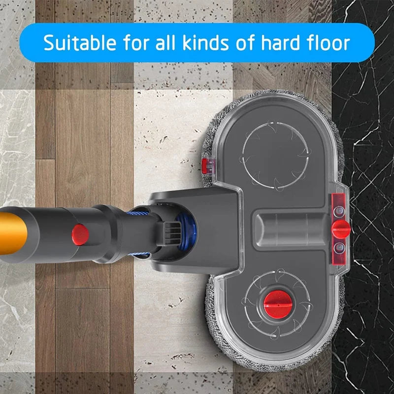 home & garden : Slanke Elektrische Mopkop - Hoeken Reiniging Effectief - Microvezel in van Pantino