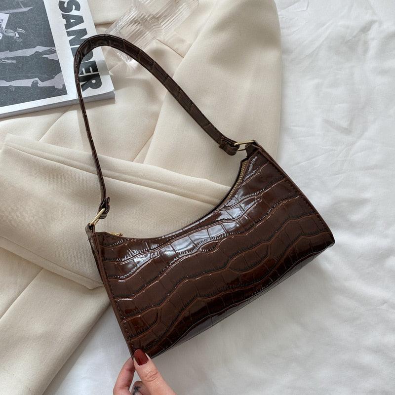 Dress : Handtas Dames Zwart - Trendy Design - Synthetisch Leer in van Pantino