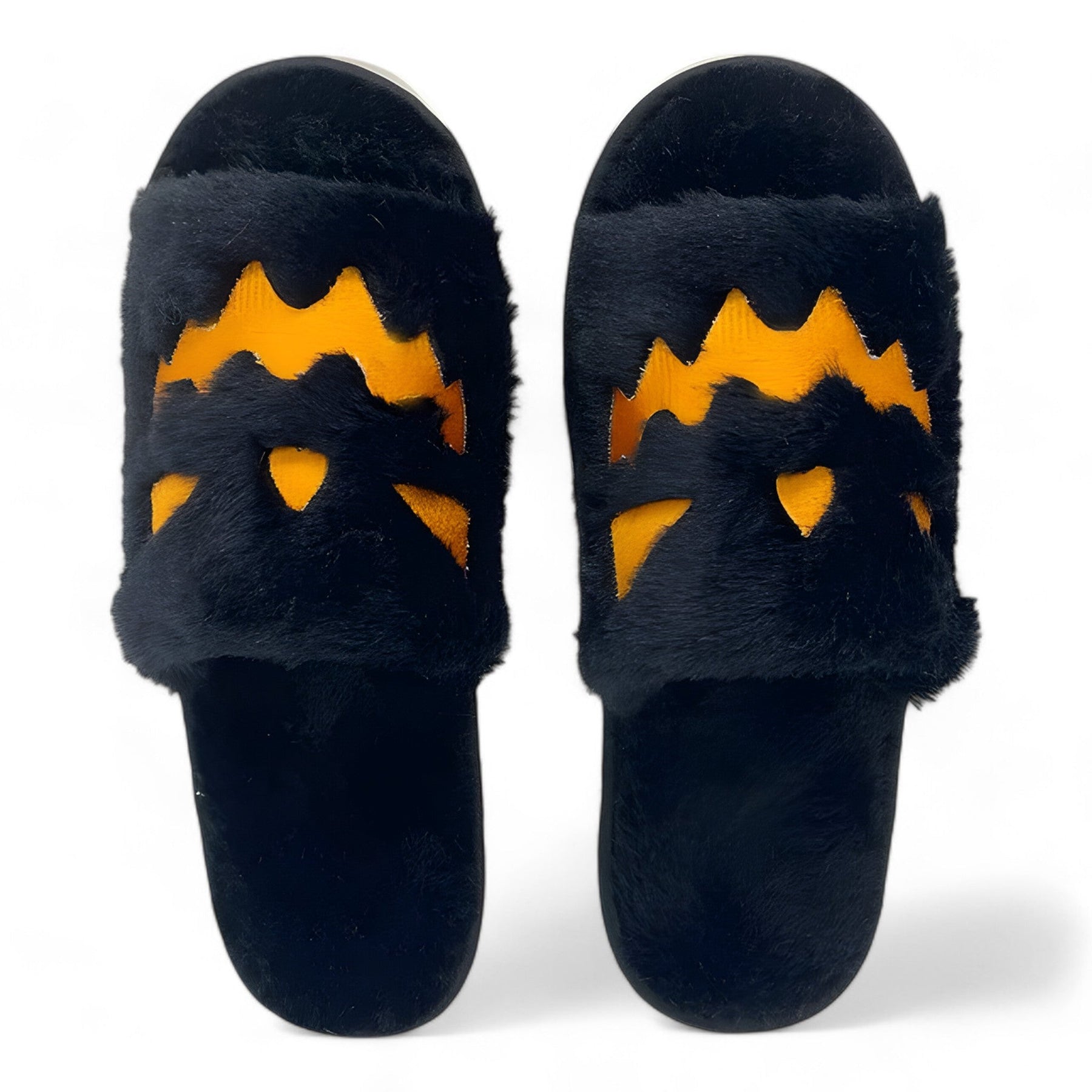 other : Highland Cow Gezellig - Halloween-Pantoffels - Zacht en Warm in Zwart 36-45 (29cm) van Pantino