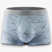 Men's Boxers : Heren Boxers - Lichtgewicht Stof voor Ademende Pasvorm (5+5 Gratis) - Roze in 5+5 GRATIS Grijs-blauw van Pantino