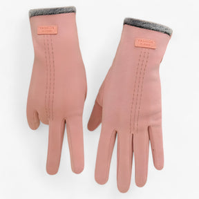 Gloves : Handschoenen Roze - Vintage Winterhandschoenen - Warmte, Comfort & Touchscreen in Roze Eén Maat van Pantino