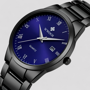 watches : Horloge Goud Goud met Doos - Elegant Quartzhorloge in van Pantino