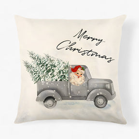 home & garden : Housse de Coussin en Lin de Noël - Décor Festif Et Confortable Pour La Maison in 13 van Pantino