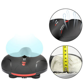 outdoor equipment : Fietszadel Rood - Breed Schokabsorberend Extra Comfort - Foam in van Pantino