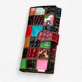 Cartera para mujer - Cuero genuino con diseño patchwork