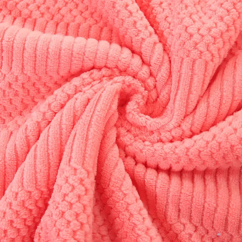 home & garden : Coral Fleece Badhanddoekenset - De Definitie van Zachtheid. - Lichtblauw in van Pantino