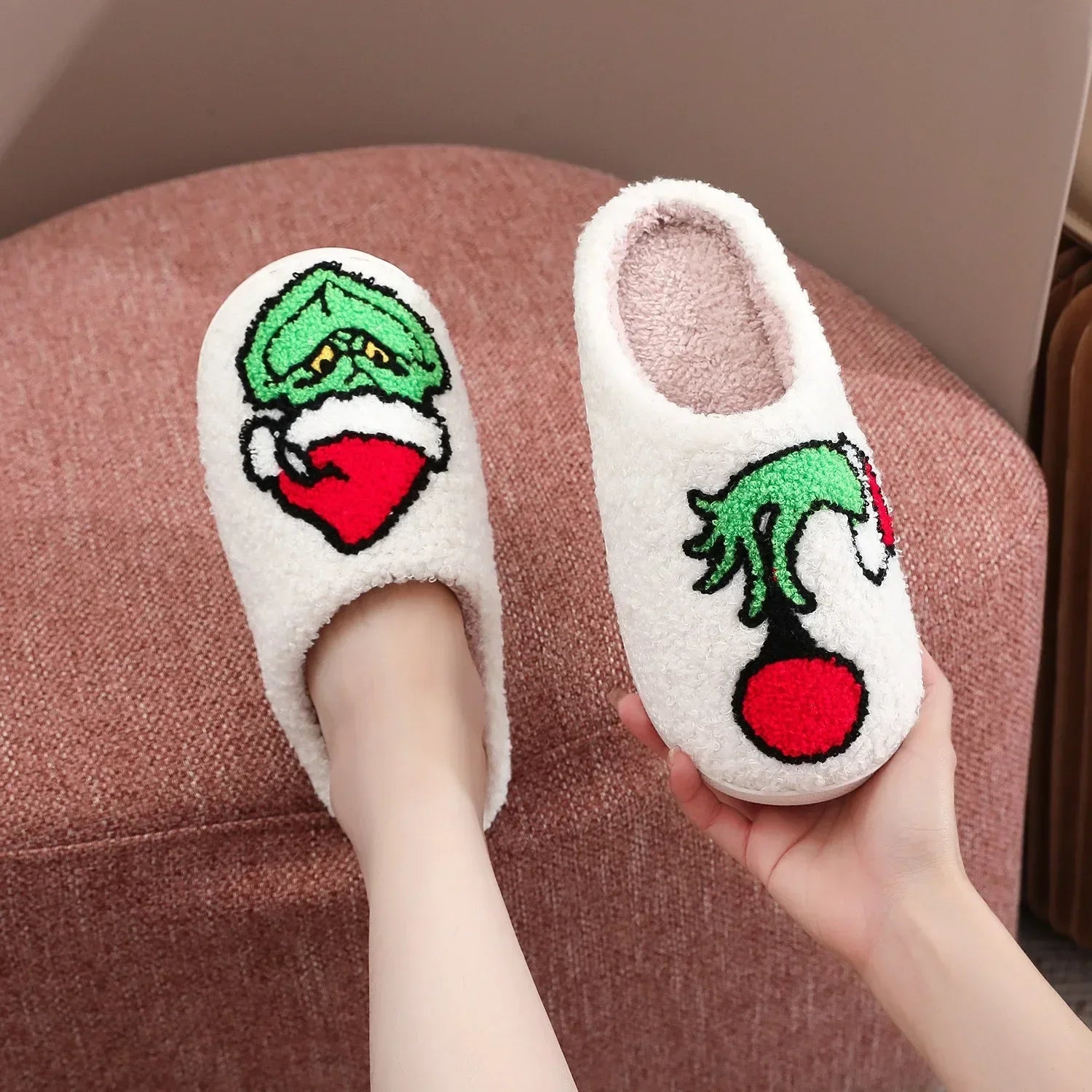 other : HappySlides - Grinch Kerst Editie in 44-45 van Pantino