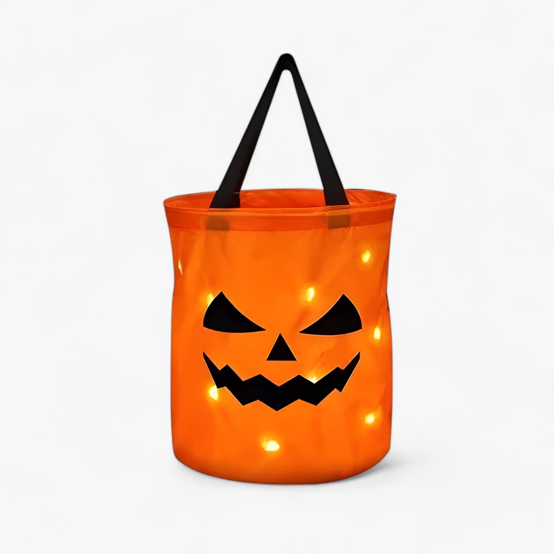 Halloween Decoration : Snoeppan in Pompoen - LED-Verlichting voor Halloween en Thanksgiving in Glimlach van Pantino